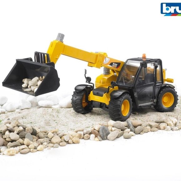 Bruder 02142 Toys Caterpillar Telehandler Construction Vehicle Pretend Play - Picture 1 of 3